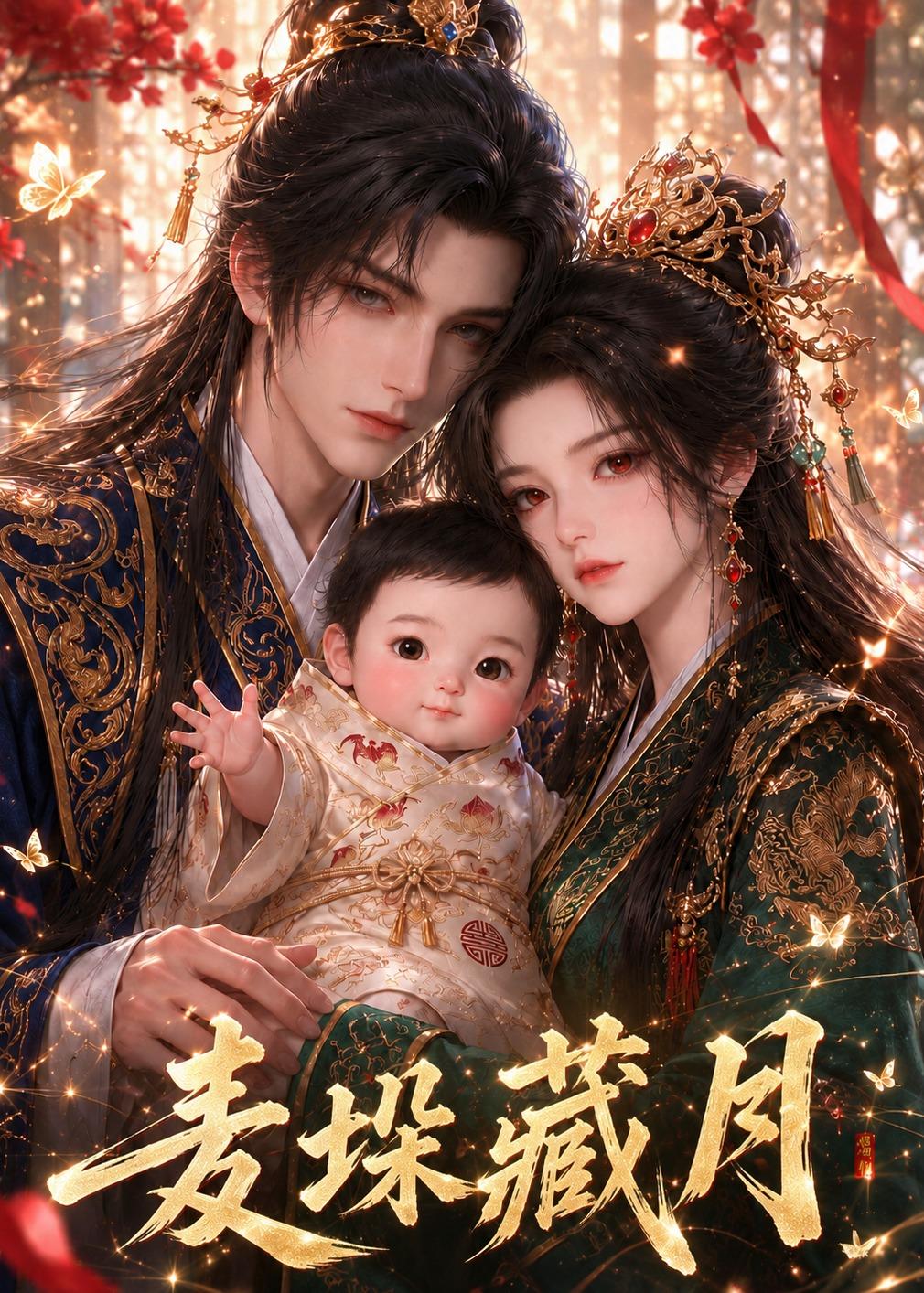 麦垛藏月