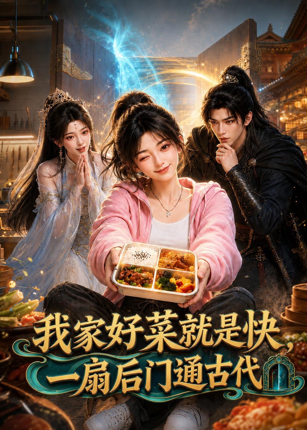 我家好菜就是快，一扇后门通古代