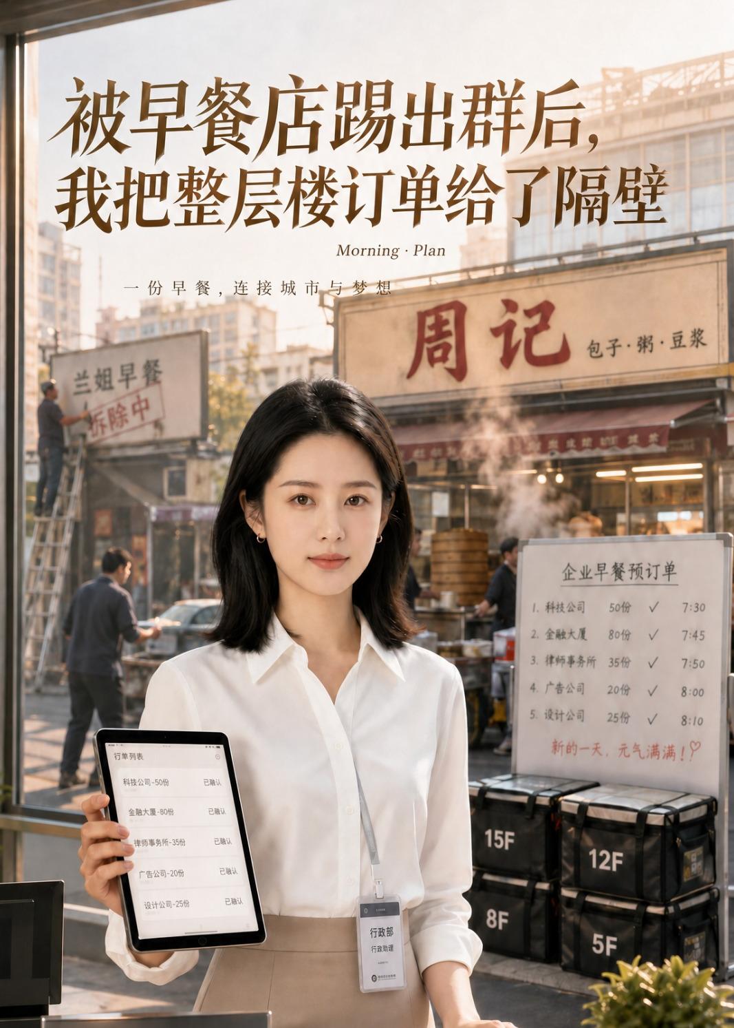 被早餐店踢出群后，我把整层楼订单给了隔壁
